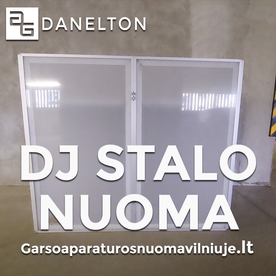 DJ Stalo Nuoma Vilniuje (Baltas)